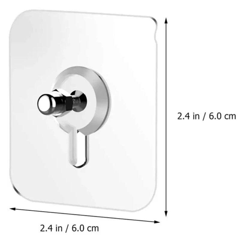 میخ چسبی دیوار وارداتی 4 عددی