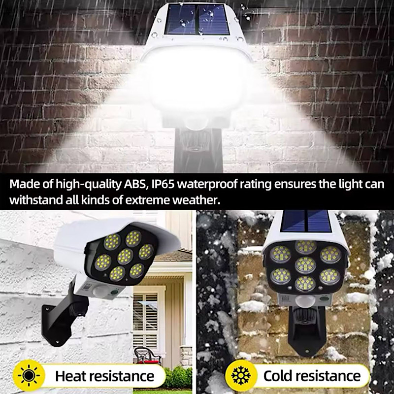 لامپ خورشیدی شارژی طرح دوربین مدار بسته