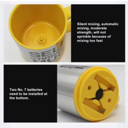 ماگ همزن دار مدل Self Stirring Mug