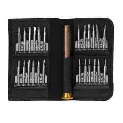 کیف پیچ گوشتی پروفشنال مگنتی 24in1 مدل چرمی