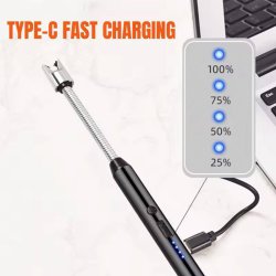 فندک شارژی ضد باد مدل پلاسمایی