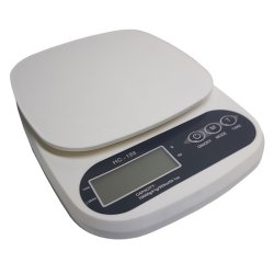 ترازو 10 کیلو آشپزخانه صفحه نمایش دیجیتال لامپ دار مدل Unique