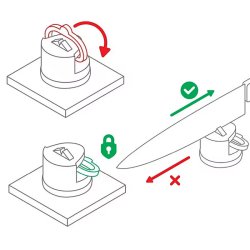 چاقو تیز کن مدل Knife Sharpener