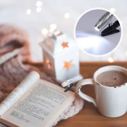 چراغ مطالعه و همراه کلیپسی
